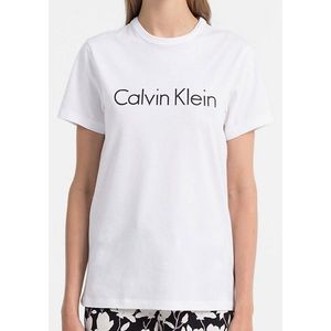 Dámské tričko Calvin Klein QS6105 S Bílá obraz