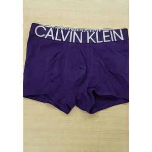 Pánské boxerky Calvin Klein NB1703 M Fialová obraz