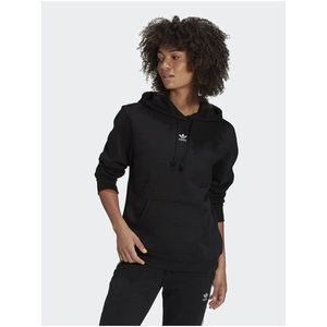 Černá dámská mikina s kapucí adidas Originals obraz