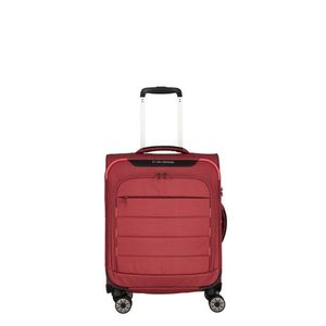 Červený cestovní kufr Travelite Skaii 4w S obraz