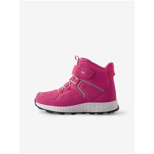 Tmavě růžové holčičí kotníkové nepromokavé boty Reima Vilkas obraz