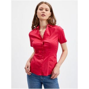 Červená dámská košile s krátkým rukávem ORSAY obraz