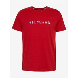 Červené pánské tričko Tommy Hilfiger obraz