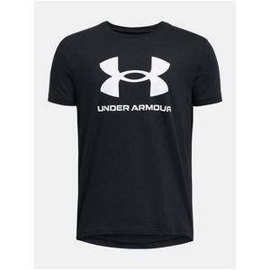 Šedé tričko Under Armour UA Sportstyle Logo SS obraz