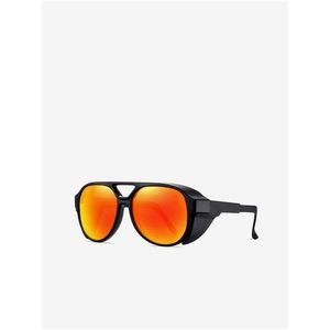 Černé sportovní sluneční polarizační brýle VeyRey Fearless obraz