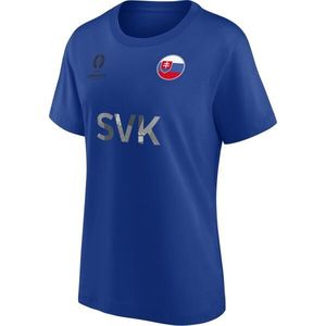 FANATICS UEFA EURO 2024 SLOVAKIA NATION FLAG Dámské triko, modrá, velikost obraz