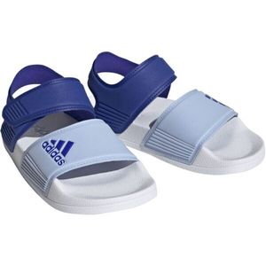 adidas ADILETTE SANDAL K Dětské sandály, modrá, velikost obraz
