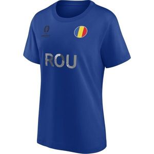 FANATICS UEFA EURO 2024 ROMANIA NATION FLAG Dámské triko, modrá, velikost obraz