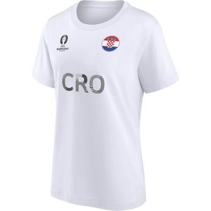 FANATICS UEFA EURO 2024 CROATIA NATION FLAG Dámské triko, bílá, velikost obraz