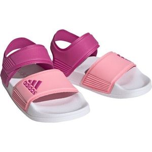 adidas ADILETTE SANDAL K Dětské sandály, růžová, velikost obraz