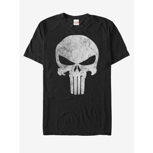 ZOOT.Fan Marvel Punisher Skull Triko Černá obraz