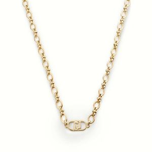 Liu Jo Stylový pozlacený náhrdelník s logem Fashion LJ2201 obraz