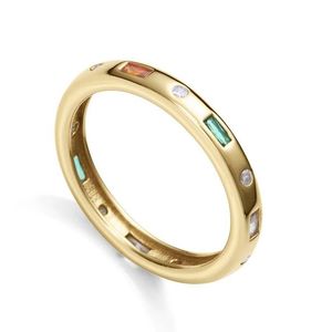 Viceroy Stylový pozlacený prsten se zirkony Elegant 13208A014-39 54 mm obraz