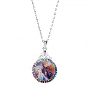 Disney Půvabný stříbrný náhrdelník Anna a Elsa Frozen CS00014SRML-P.CS obraz