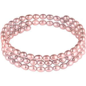 JwL Luxury Pearls Náramek z pravých růžových perel JL0570 obraz