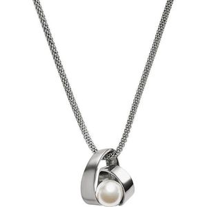 Skagen Dámský ocelový náhrdelník s perlou SKJ0749040 obraz