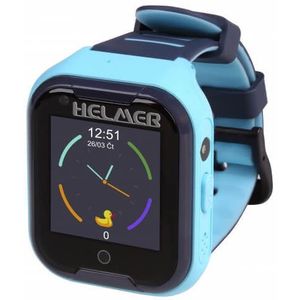 Helmer LK 709 4G modré - dětské hodinky s GPS lokátorem, videohovorem obraz