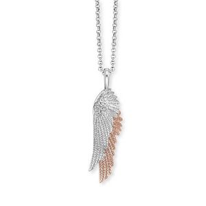 Engelsrufer Andělský stříbrný bicolor náhrdelník Wingduo ERN-WINGDUO-BIR (řetízek, přívěsek) obraz