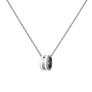 Daniel Wellington Stylový ocelový náhrdelník s kruhovým přívěskem Emalie DW00400304 obraz