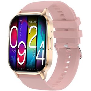 Wotchi AMOLED Smartwatch W21HK – Gold - Pink obraz