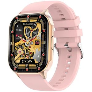 Wotchi AMOLED Smartwatch W26HK – Gold - Pink obraz