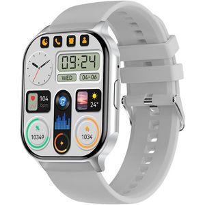 Wotchi AMOLED Smartwatch W26HK – Silver - Grey obraz