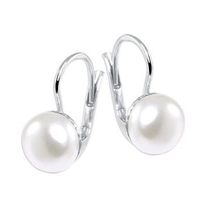 Brilio Silver Elegantní stříbrné náušnice se syntetickou perlou 438 001 01235 0400000 obraz