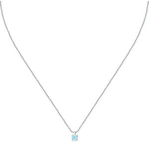 La Petite Story Stříbrný náhrdelník s modrým zirkonem Silver LPS10AWV11 obraz