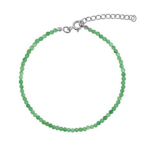 AGAIN Jewelry Korálkový náramek ze smaragdu AJKNR003 obraz