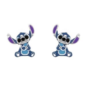 Disney Stříbrné peckové náušnice Stitch Lilo & Stitch ES00037SRHL.CS obraz