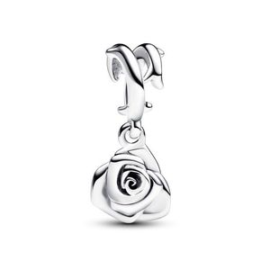Pandora Stříbrný visací přívěsek Rozkvetlá růže 793213C00 obraz