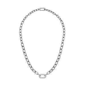 Daniel Wellington Luxusní ocelový náhrdelník s krystaly Crystal Link DW00400607 obraz