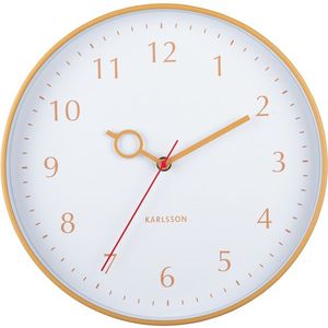 Karlsson Designové nástěnné hodiny KA5992YE obraz
