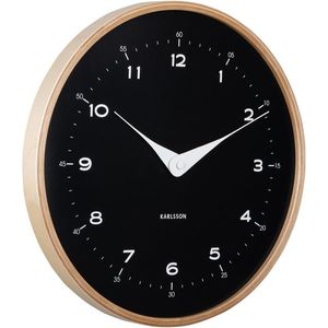 Karlsson Designové nástěnné hodiny KA5995BK obraz
