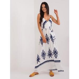 Dámské šaty na léto námořnicky modré a bílé obraz