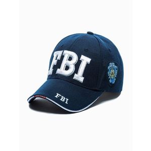 Trendy granátová kšiltovka FBI H115 obraz