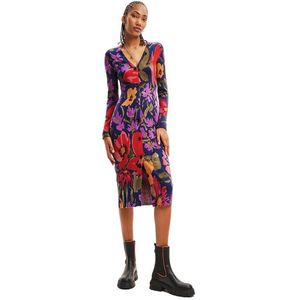 Desigual Dámské šaty Delaware Slim Fit 23WWVF139019 L obraz