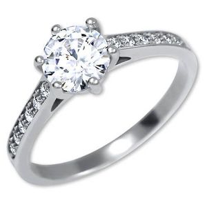 Brilio Silver Stříbrný zásnubní prsten 426 001 00536 04 54 mm obraz