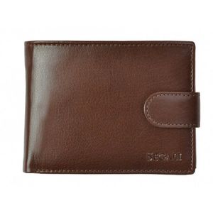 SEGALI Pánská kožená peněženka 2511 brown obraz