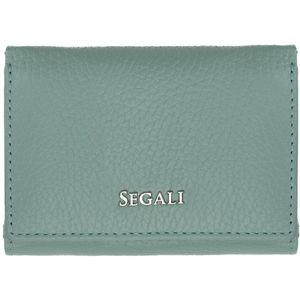 SEGALI Dámská kožená peněženka 7106 B sage obraz
