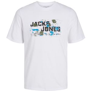 Jack&Jones Pánské triko JCOOUTDOOR Regular Fit 12262560 White L obraz