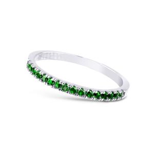 Cutie Diamonds Prsten z bílého zlata se smaragdy DZ6484-1670-SM-X-2 48 mm obraz