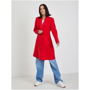 Červený dámský kabát ORSAY obraz