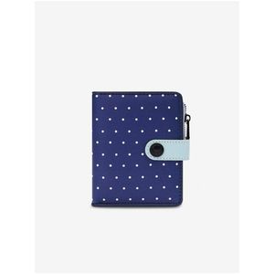 Modrá dámská puntíkovaná peněženka VUCH Cetrin obraz