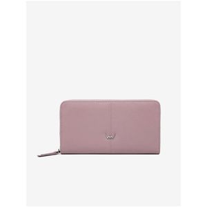 Růžová dámská kožená peněženka VUCH Judith Pink obraz