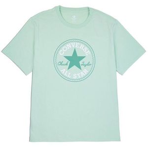 Converse STANDARD FIT CENTER FRONT CHUCK PATCH CORE TEE Unisexové tričko, světle zelená, velikost obraz