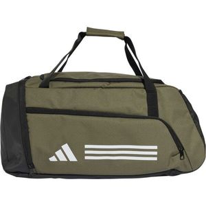 adidas ESSENTIALS 3-STRIPES DUFFLE M Sportovní taška, khaki, velikost obraz