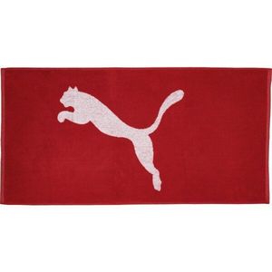 Puma TEAM TOWEL SMALL Ručník, červená, velikost obraz