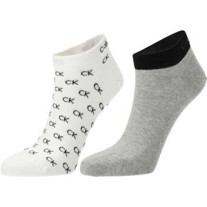 Calvin Klein SNEAKER 2P Pánské ponožky, šedá, velikost obraz