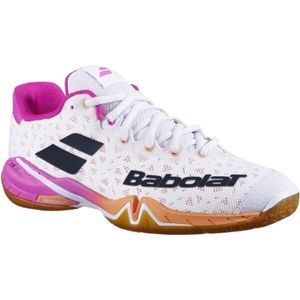 Babolat SHADOW TOUR W Dámská badmintonová obuv, bílá, velikost 40.5 obraz